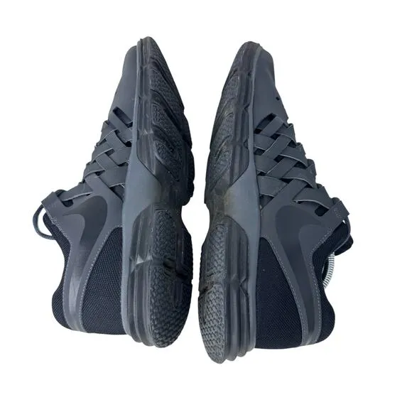 Nike Lunar Fingertrap TR Running Shoes Men's 11.5 Black Elastic Laces 898066-010