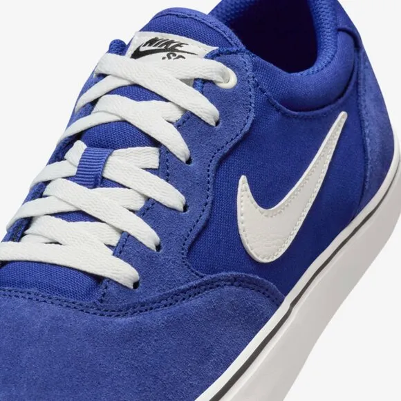 Nike SB Chron 2 Suede Low Top Mens Skate Shoes Sneakers Deep Royal Blue 13