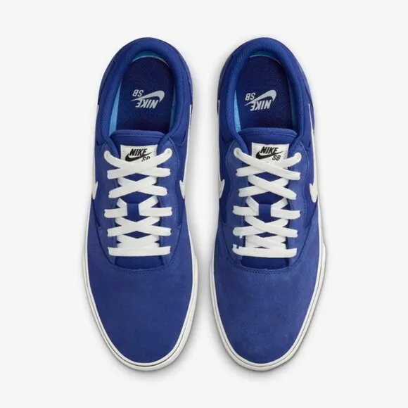 Nike SB Chron 2 Suede Low Top Mens Skate Shoes Sneakers Deep Royal Blue 13