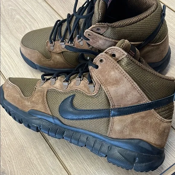 Nike SB Dunk High Brown Men's Shoes