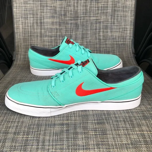 Nike Skateboard Zoom Stefan Janoski  Sneakers Canvas Shoes Men’s size 12