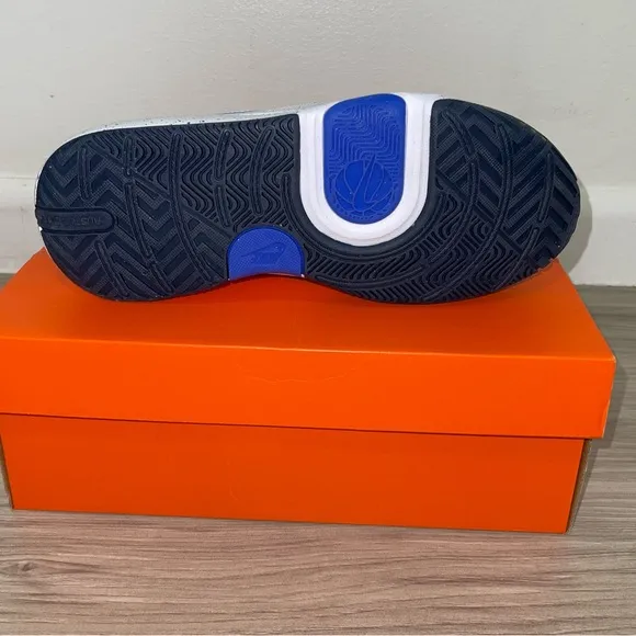 Nike Team Hustle D 11 BlueBig Kids' Basketball Shoes