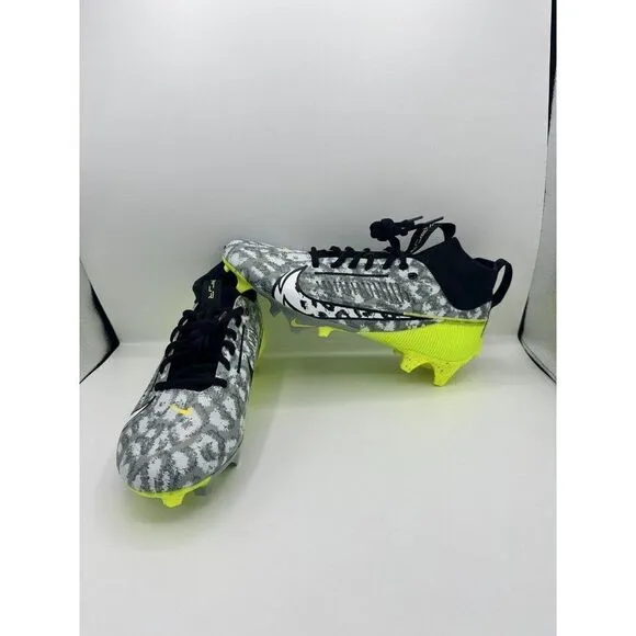 NIKE VAPOR EDGE PRO 360 2 FOOTBALL CLEATS FB8443-703 VOLT BLACK Mens Size 11.5