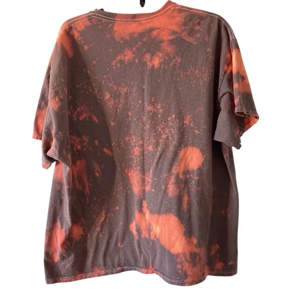 Nirvana In Utero Reverse Tie-Dye Band Tee XL | 90s Grunge Alt Rock Vintage Vibe