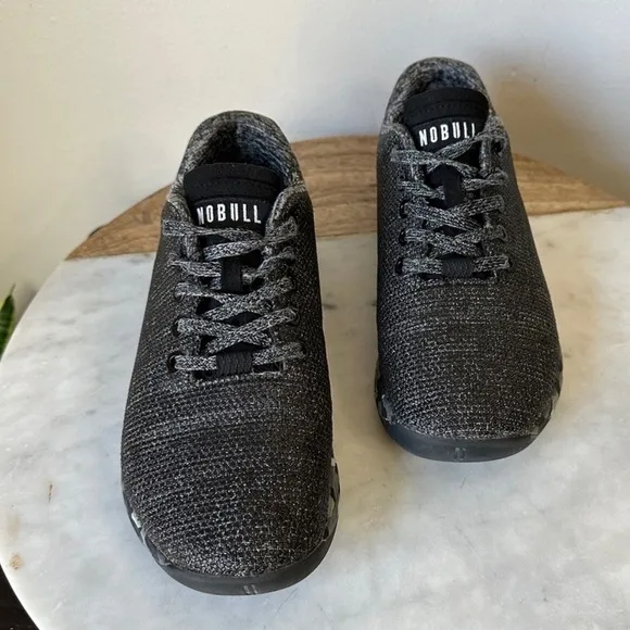 NOBULL Project Black No Bull shoesTrainers unisex sneakers size M 5.5 W 7
