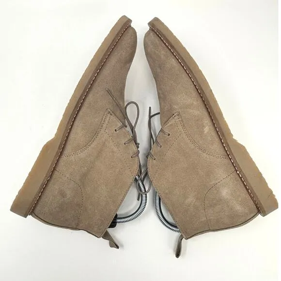 Nordstrom Men's Suede Chukka Lace Up Boots Comfort InsolesSize 9 Medium NEW