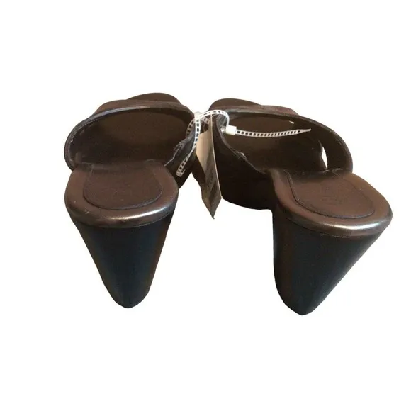 NWB Cole Haan Leona strap slide Heeled  sandals sz 10