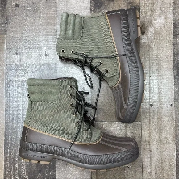 NWOB Sperry Top-Sider Mens Cold Bay Chukka/ Duck Boots size 9