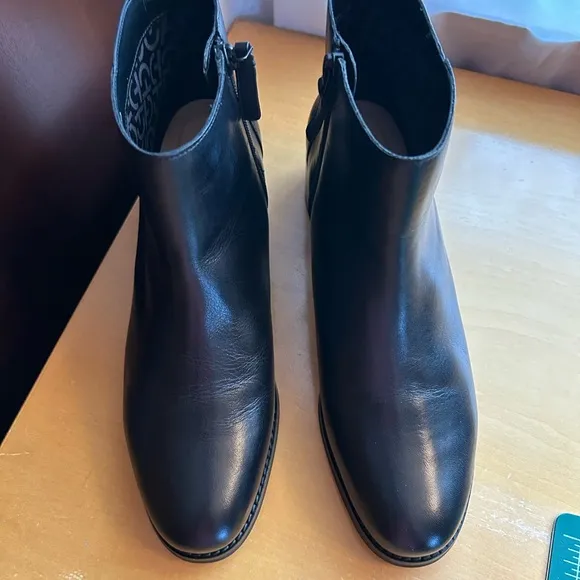 NWOT Cole Haan Ankle Leather Boots