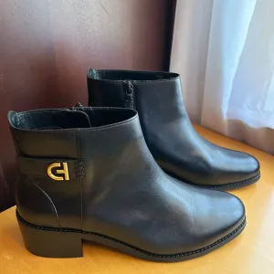 NWOT Cole Haan Ankle Leather Boots
