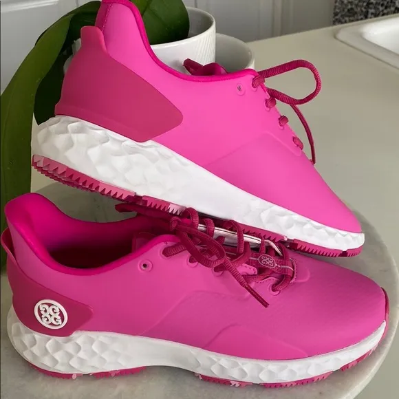 😍NWOT G/FORE HOT PINK WOMEN'S MG4  GOLF ⛳️SHOES - 8.5!