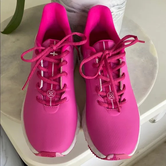 😍NWOT G/FORE HOT PINK WOMEN'S MG4  GOLF ⛳️SHOES - 8.5!