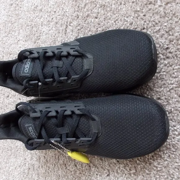 NWT-ADIDAS DURAMO 9 &quot;Triple Black&quot; Size 8