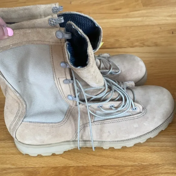 NWT Belleville gore Tex combat boots size 10 tan suede