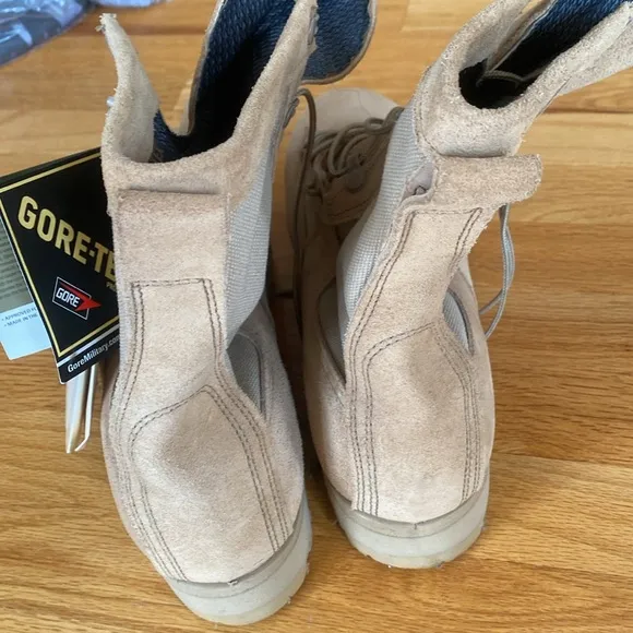 NWT Belleville gore Tex combat boots size 10 tan suede