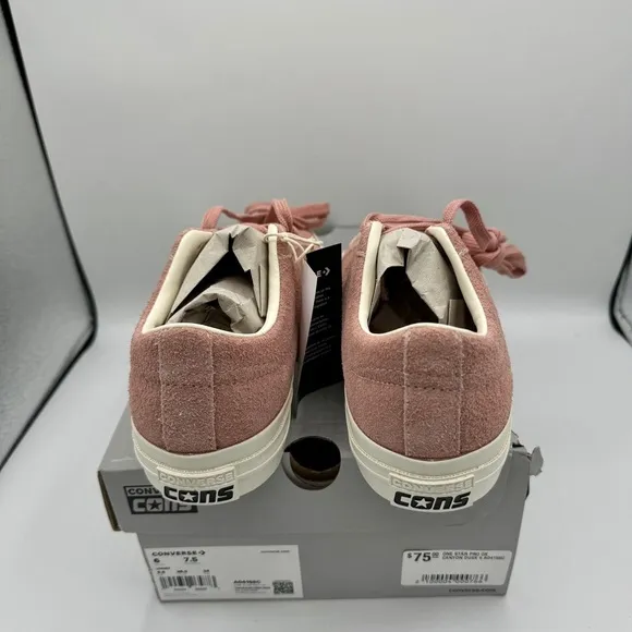 NWT Converse One Star Pro OX in Canyon Dusk Cherry Vision Pink Suede Leather