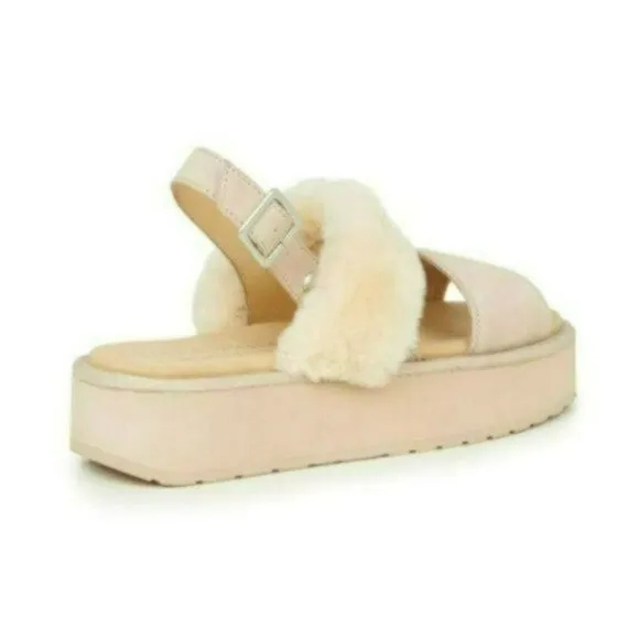 NWT EMU Australia Sheepskin Durack Stinger Sandals