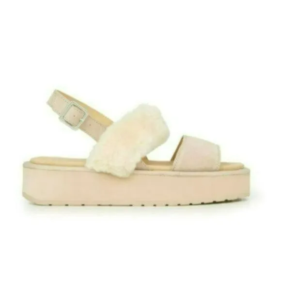 NWT EMU Australia Sheepskin Durack Stinger Sandals