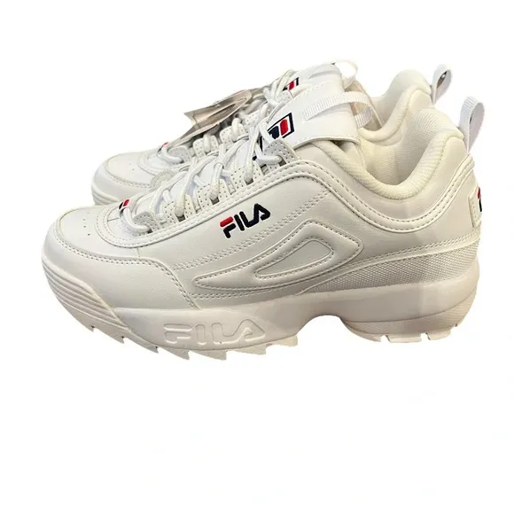 NWT Fila Men’s Disruptor II Premium Chunky Shoes size 6