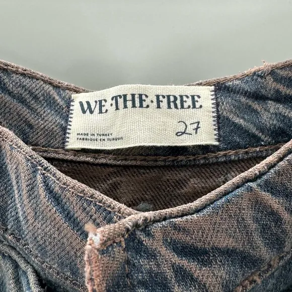 NWT Free People We The Free Nocturne Double Hem Trouser Jeans