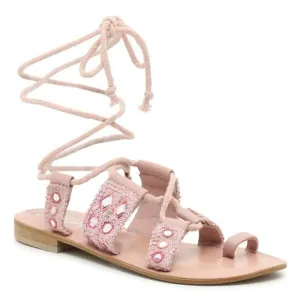 Nwt Free People Mantra mirrors pink sandals 9