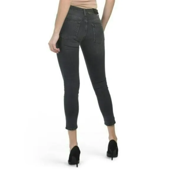 NWT FRYE Sienna Mid Rise Cropped Denim Skinny Jeans