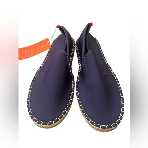 NWT Sea Star Men’s Mariner Dark Navy Slip On Loafers in size 9