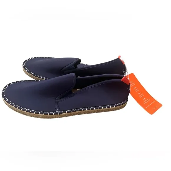 NWT Sea Star Men’s Mariner Dark Navy Slip On Loafers in size 9