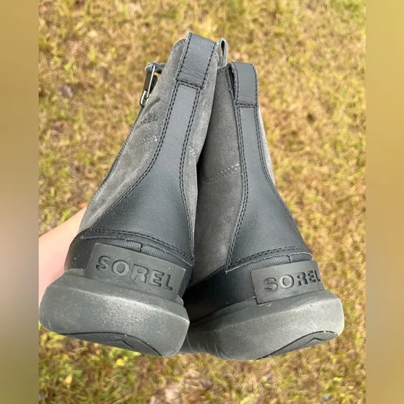 NWT Sorel Mens Explorer Waterproof Double Zip Gray Boots Size 10