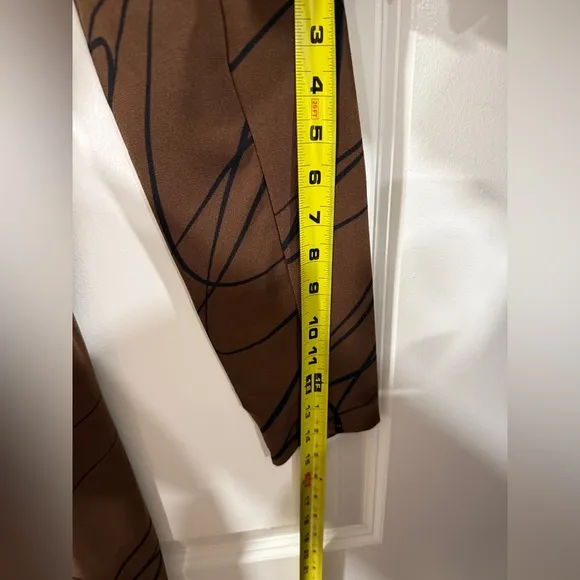 NWT Tuckernuck Bex Twombly Dress Size M | Chocolate Ruffle Midi | Retail:$278