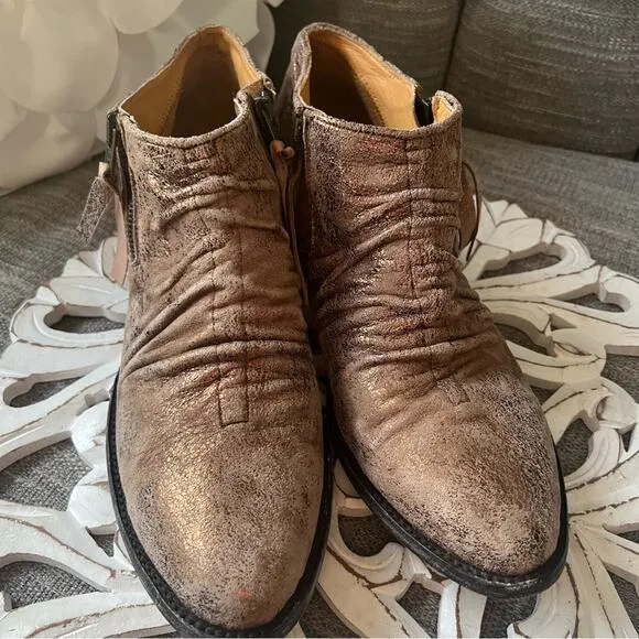 Old Gringo Western Cowboy Ankle Bootie Boots Women’s 9.5