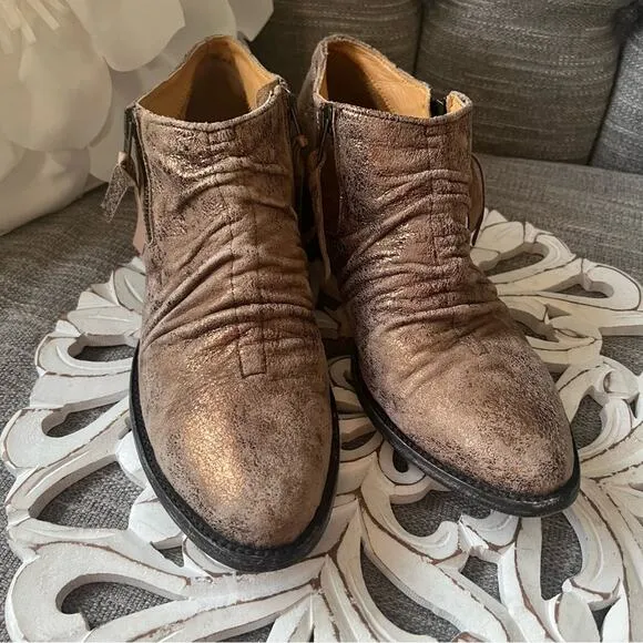 Old Gringo Western Cowboy Ankle Bootie Boots Women’s 9.5