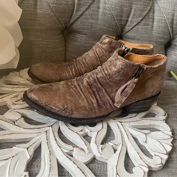 Old Gringo Western Cowboy Ankle Bootie Boots Women’s 9.5