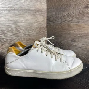 Olukai Lae’ahi li’ili white lace sneakers