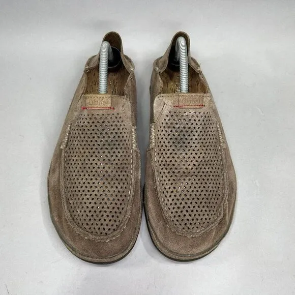 Olukai Men's Size 9.5 Moloa Kohana Casual Loafers