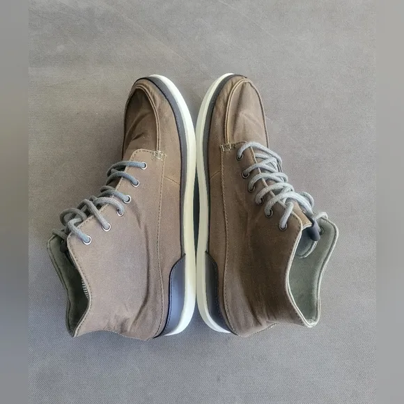 Olukai “Nalukai Kapa” Men's Boots Size M11 Brown Waxed Canvas
