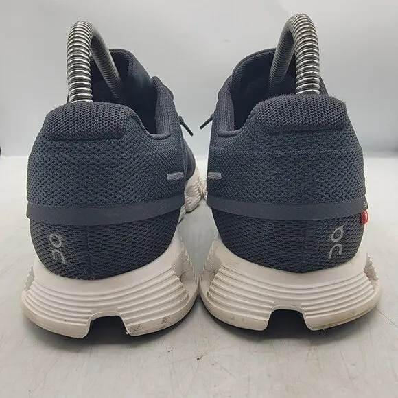 On Cloud 5 Womens 8.5 Black White Athletic Sneaker Shoes Outdoor Casual Running