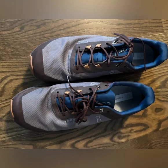 On Running Cloudvista Waterproof Color Zinc Grape Brown Women