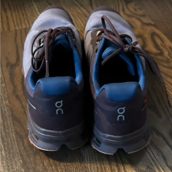 On Running Cloudvista Waterproof Color Zinc Grape Brown Women