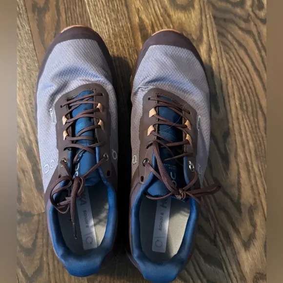 On Running Cloudvista Waterproof Color Zinc Grape Brown Women