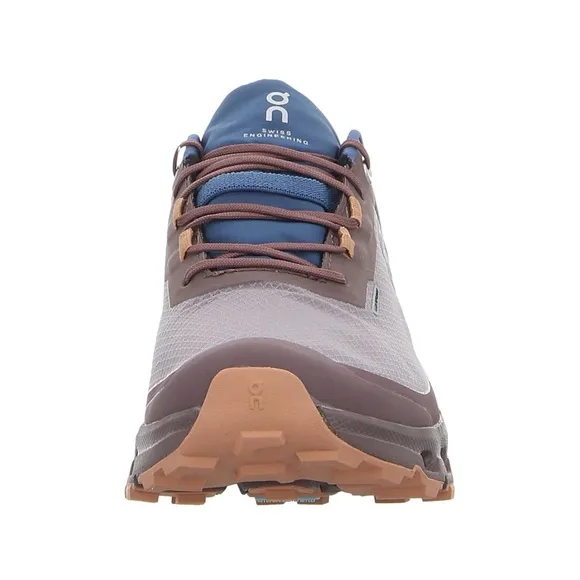 On Running Cloudvista Waterproof Color Zinc Grape Brown Women