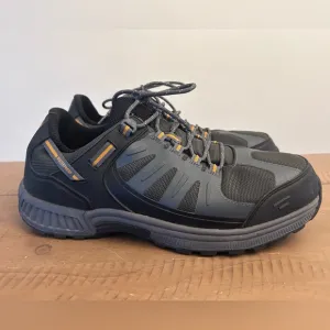 Orthofeet Men’s Gray Waterproof Hiking Shoes - Size 11.5