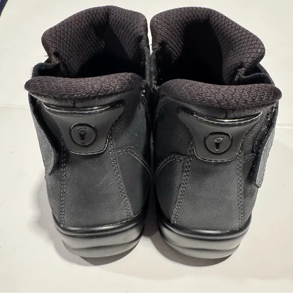 Orthofeet Women's Leather Black Ankle Boots Size 7.5 M