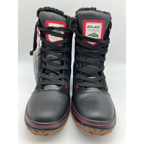 Pajar Tour Winter Boots Black Waterproof Men's Size 8 NEW📦