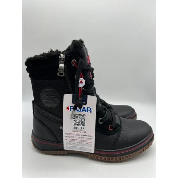 Pajar Tour Winter Boots Black Waterproof Men's Size 8 NEW📦