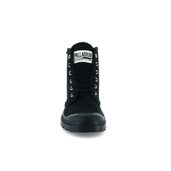 Palladium Pampa Hi Originale 75349-060 Boots Mens US 4 Black Canvas Ankle KHD925