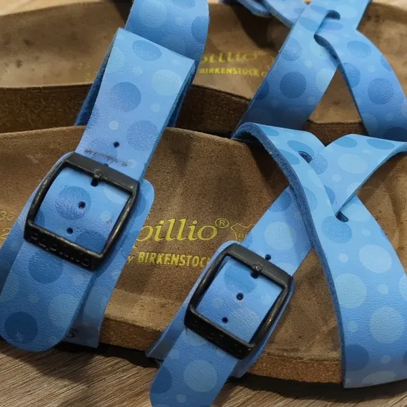Papillio By Birkenstock Blue  🟦Polka Dot🔵 Sandals size 36