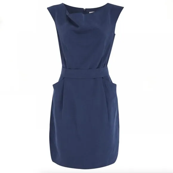 Paul &amp; Joe Sister Aurra Coral Cap Sleeve Tencel Mini Dress