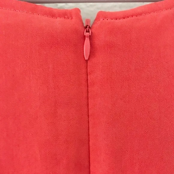 Paul &amp; Joe Sister Aurra Coral Cap Sleeve Tencel Mini Dress