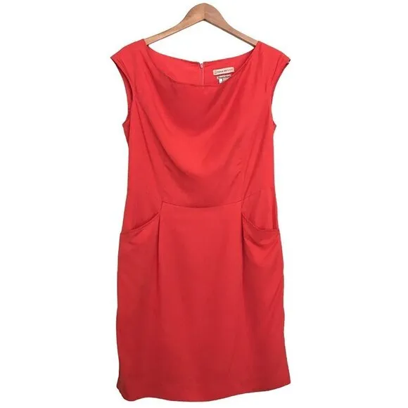 Paul &amp; Joe Sister Aurra Coral Cap Sleeve Tencel Mini Dress